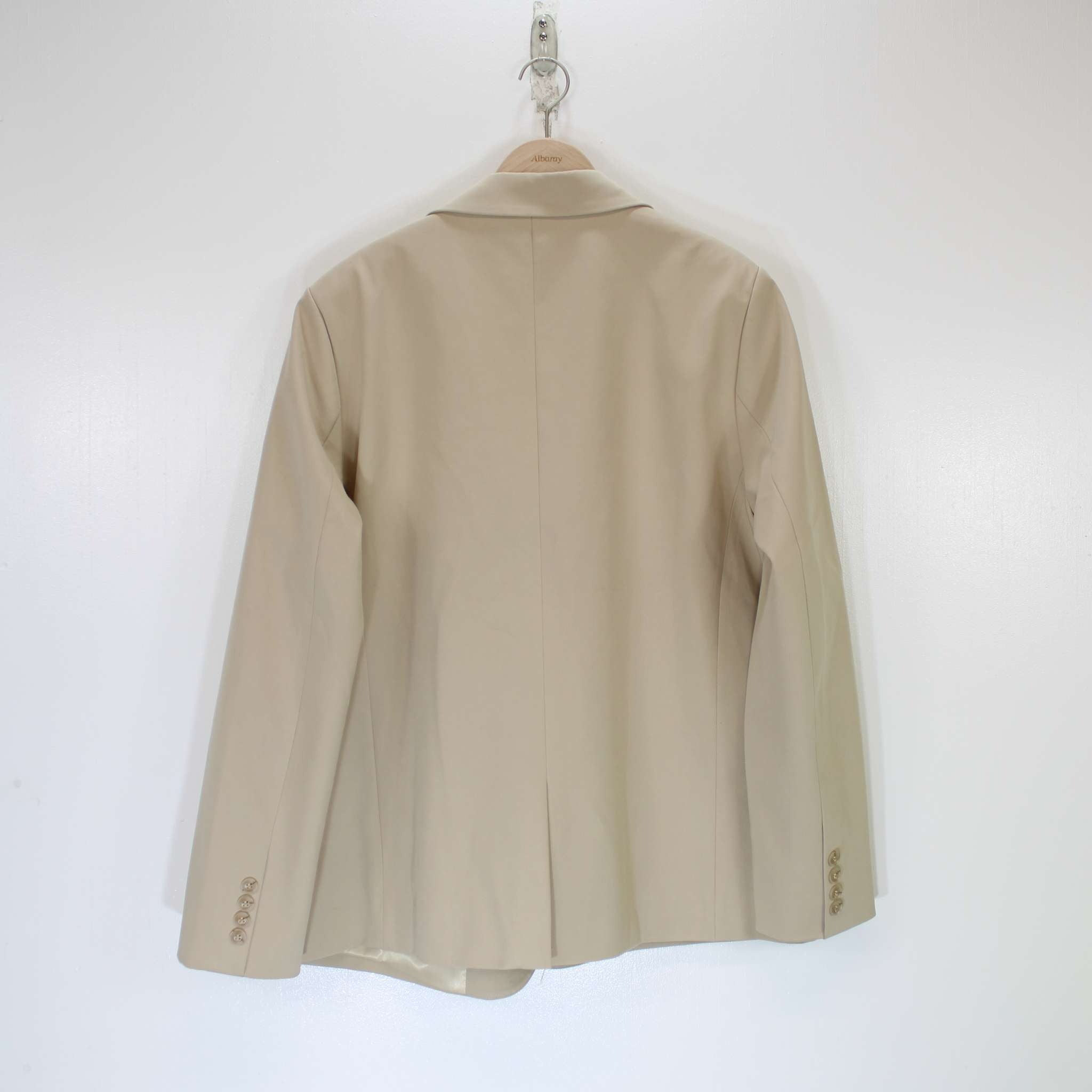 Re-Loved Stone Tailored Jacket Size 16