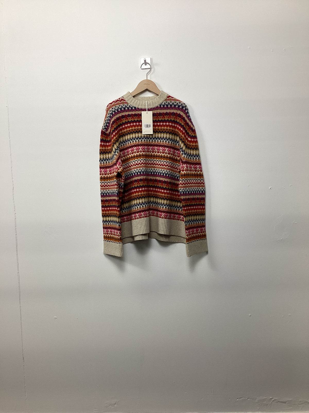 Re-Loved Fair Isle Jumper - Size 10
