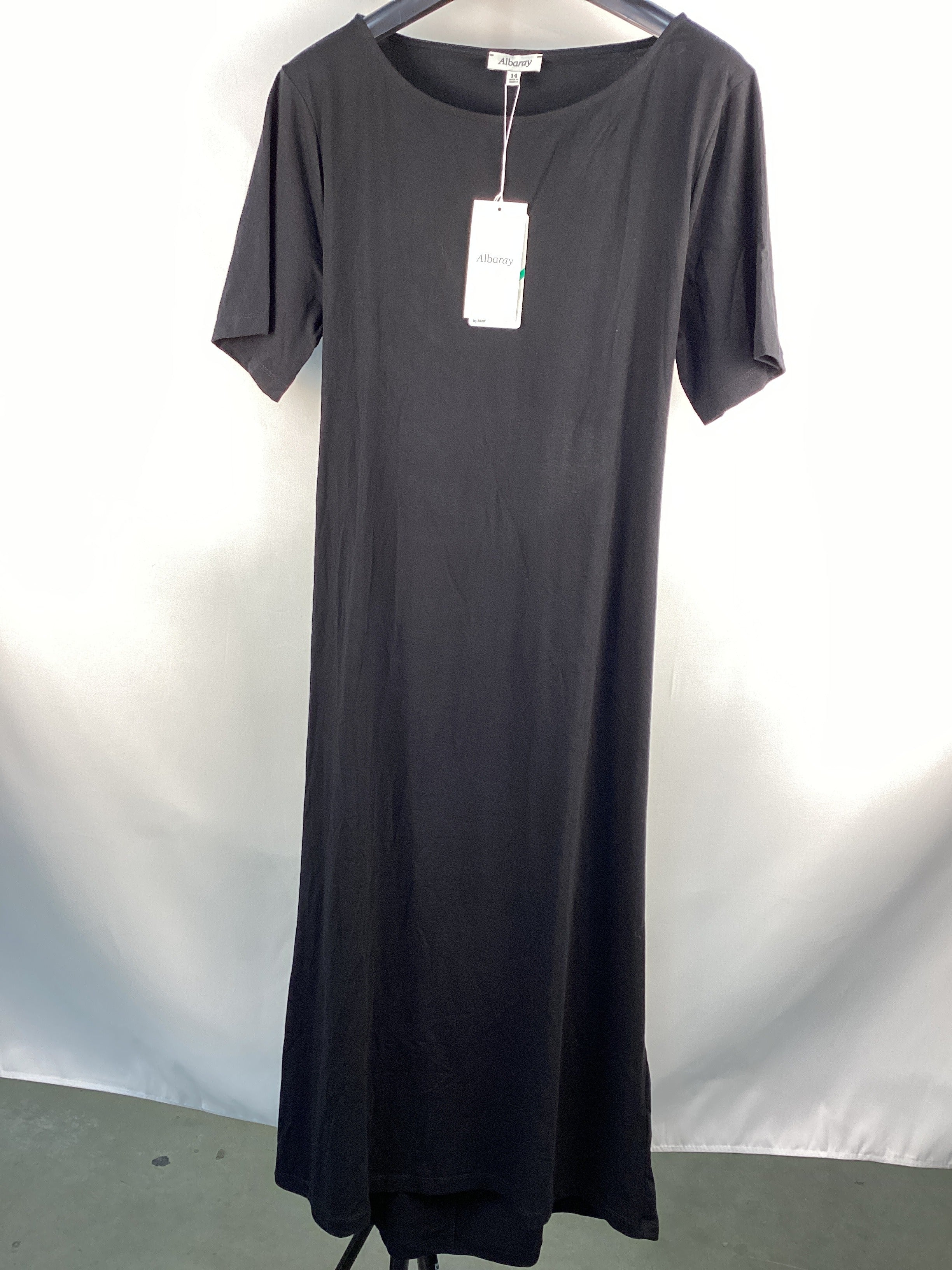 Re-Loved Open Back T Shirt Dress - Size 14