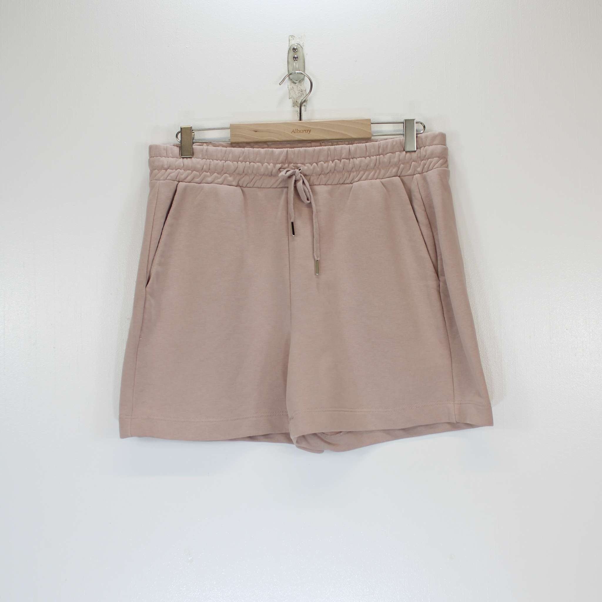 Re-Loved Blush Jogger Shorts Size 16