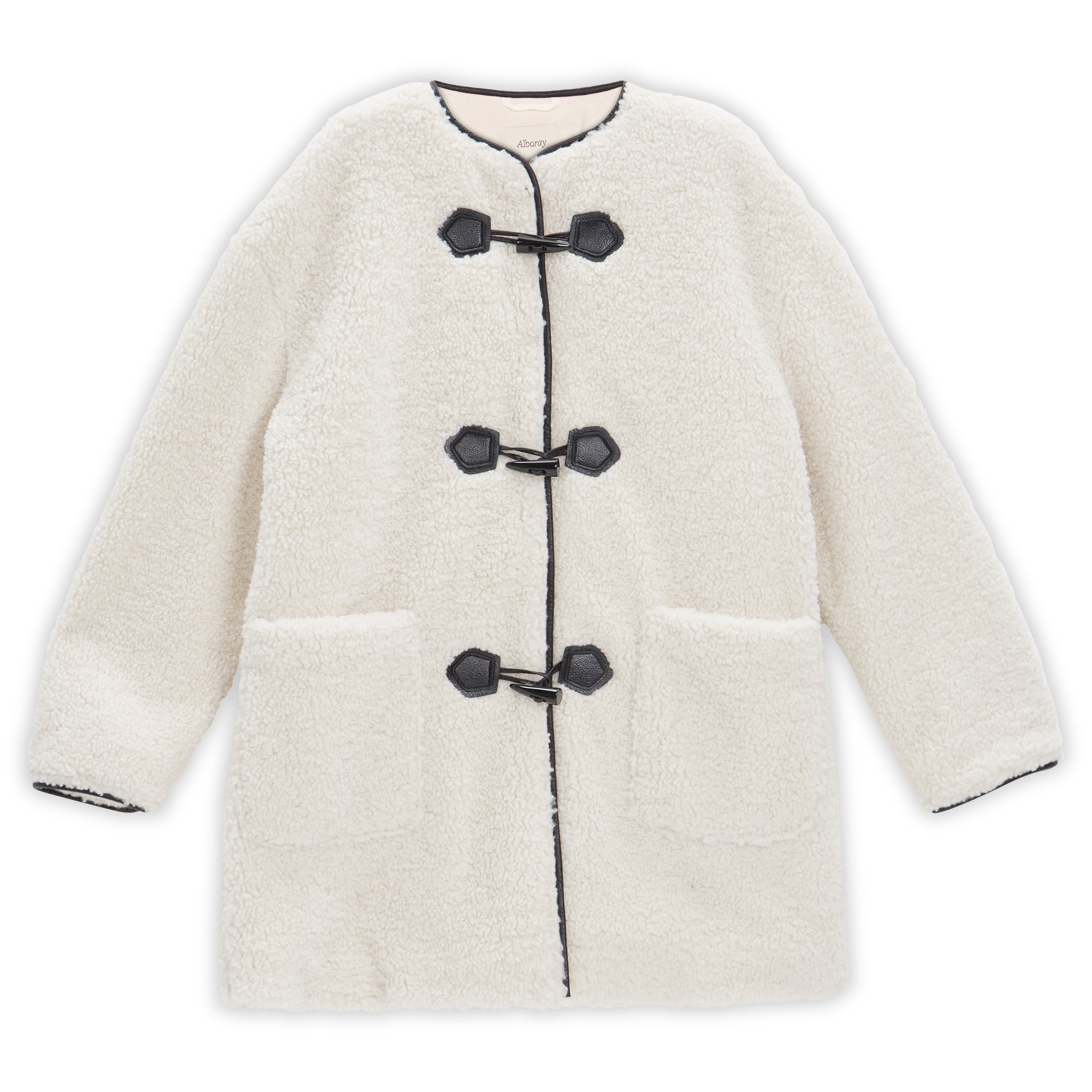 Borg cream coat hotsell