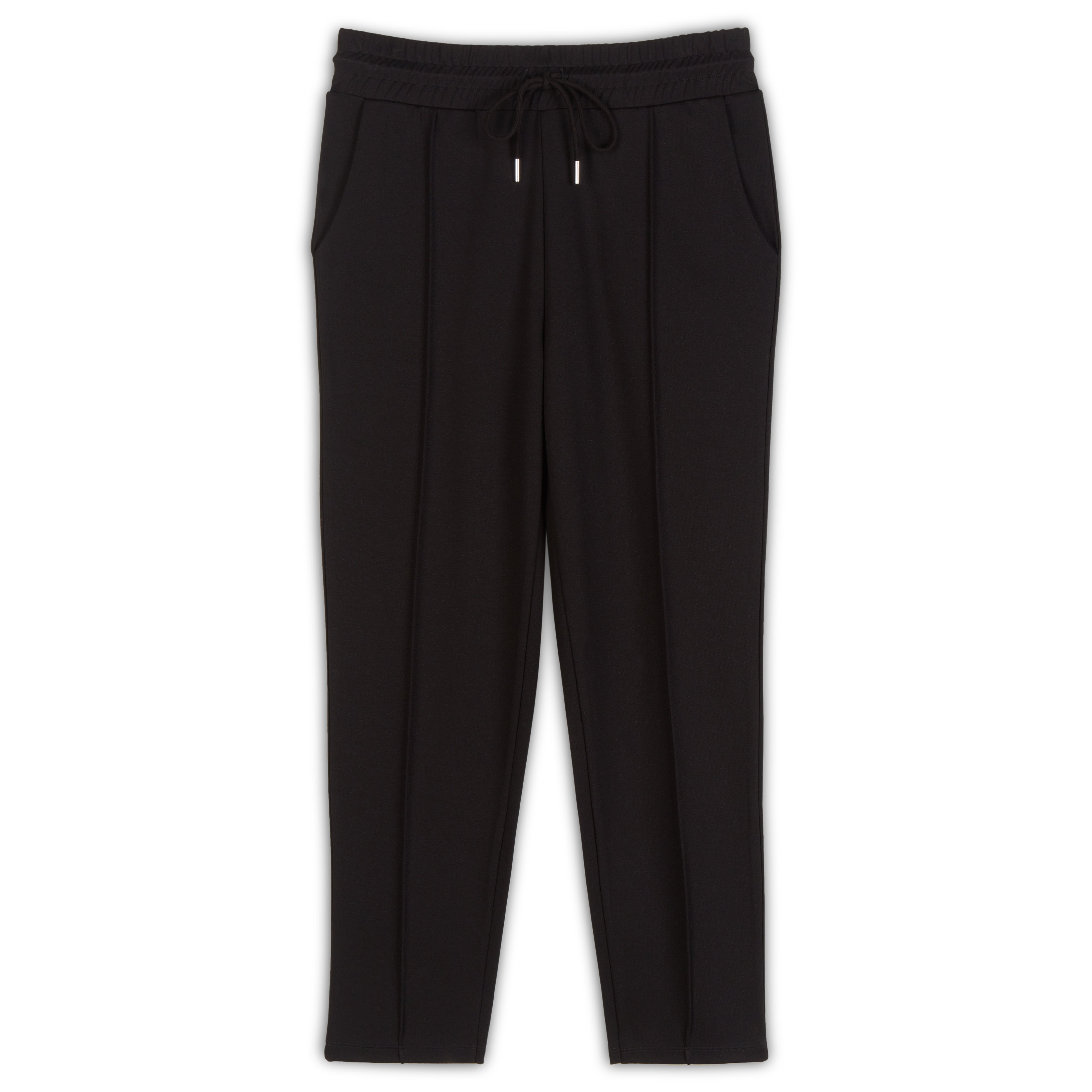 Slim black joggers hotsell