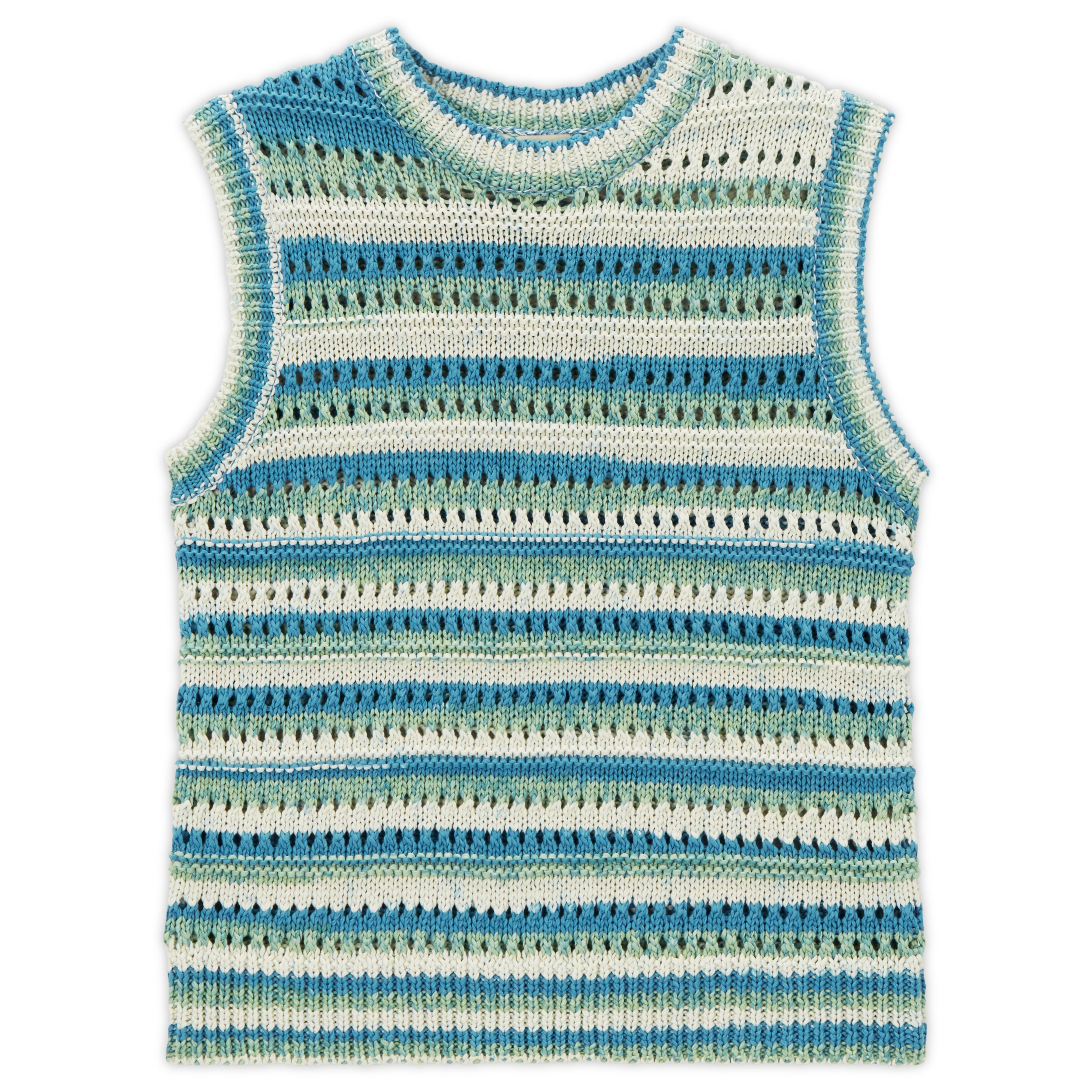 Crochet Stripe Tank