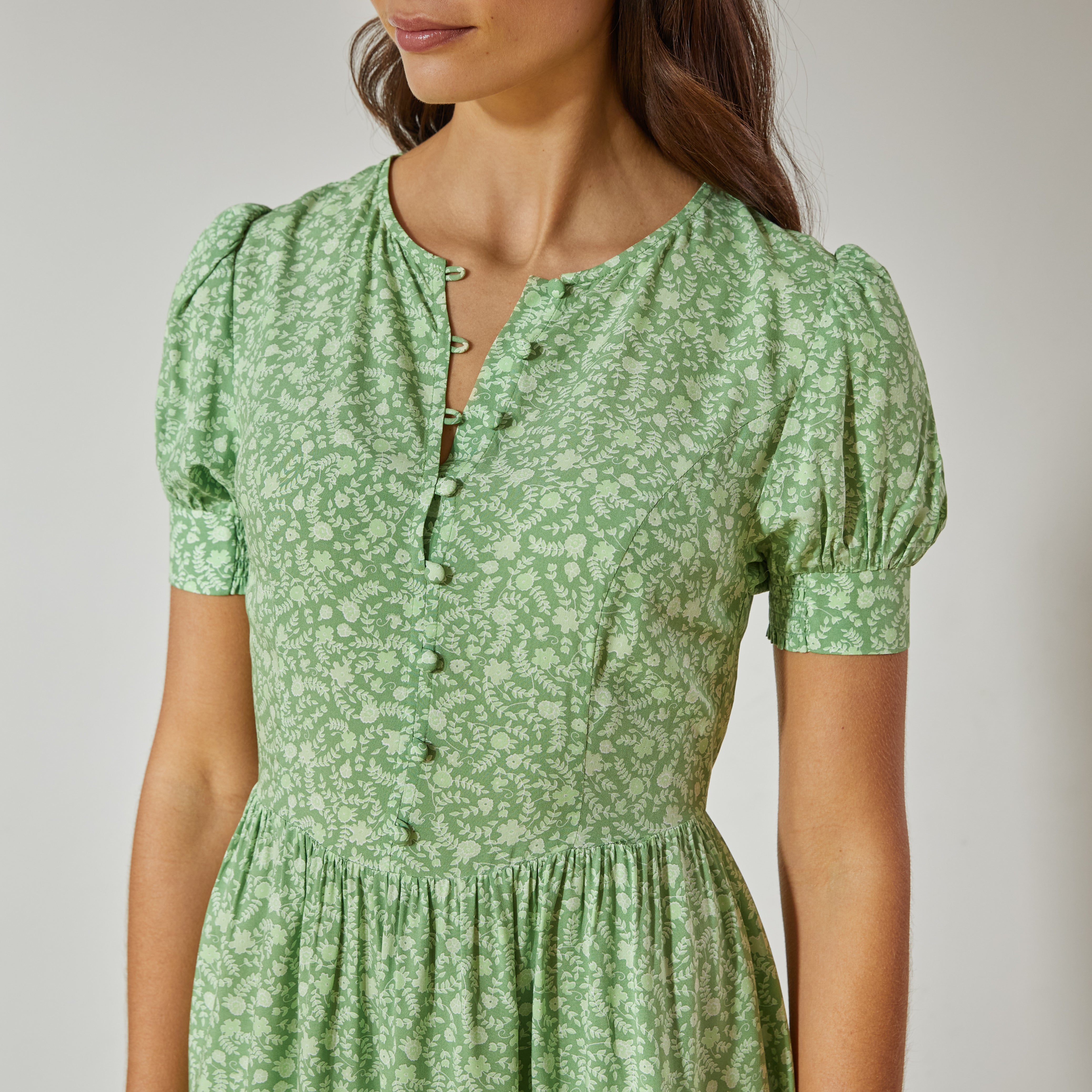 Willow Floral Short Sleeve Dress